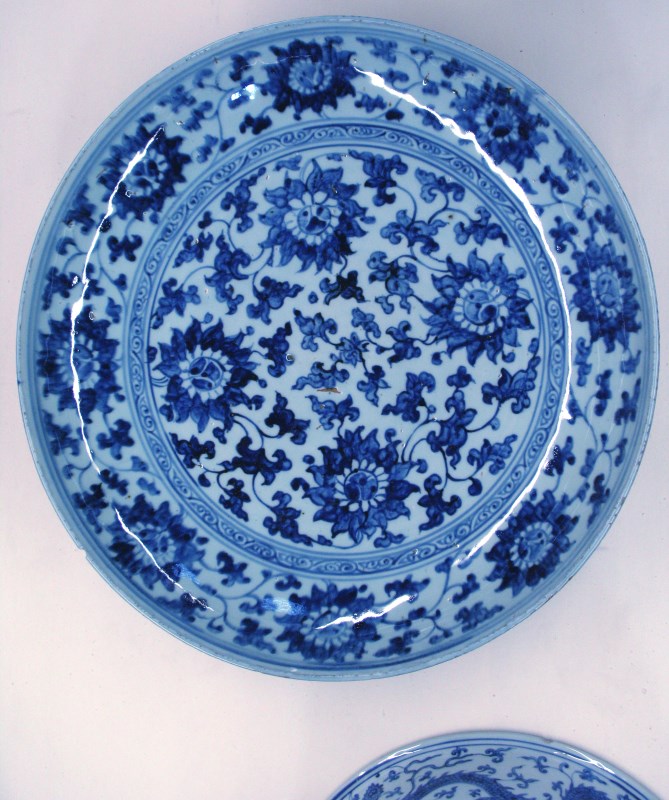 Turkish Blue Plate