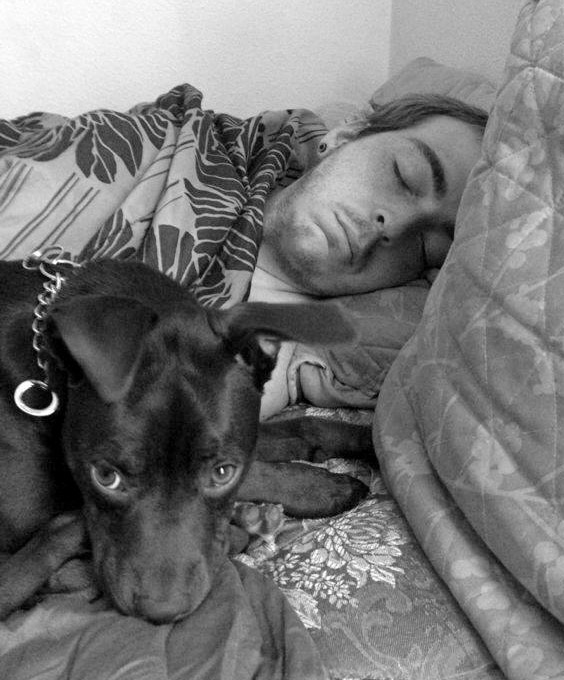 Daphne with me while I sleep