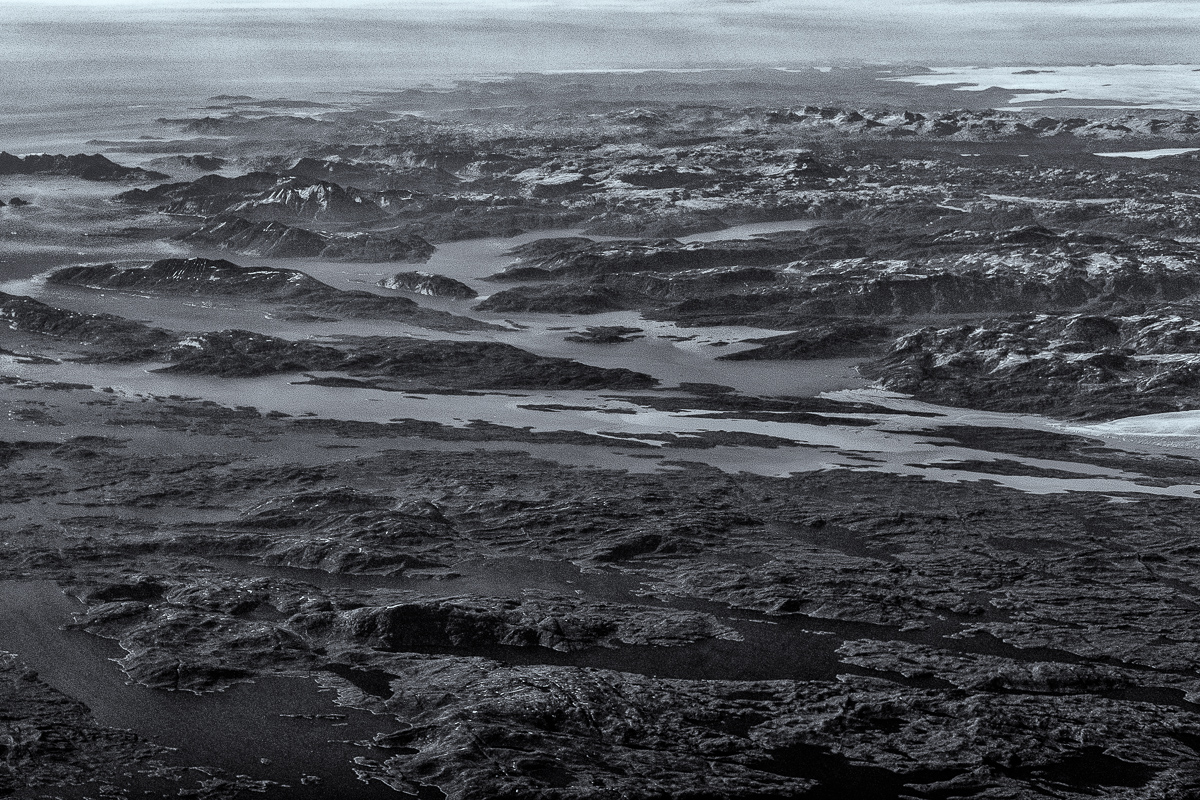 Flying Over Greenland