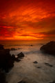 Fire Over Point Lobos