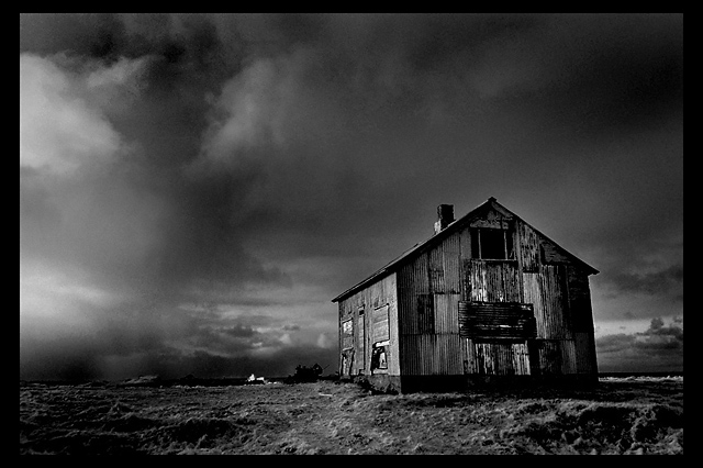 The abandoned house