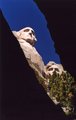 Mount Rushmore - Through the Crevice