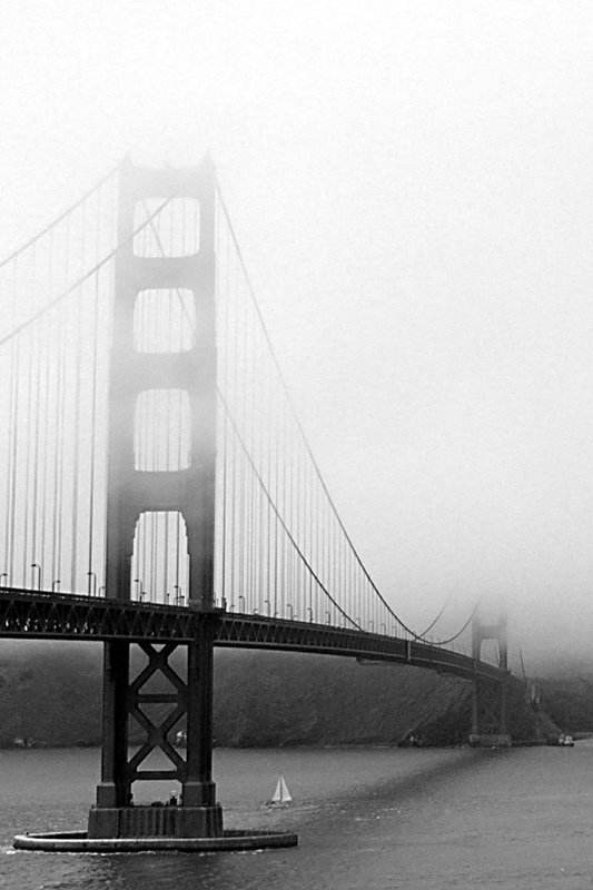 Fog Rolling in on the Golden Gate Bridge