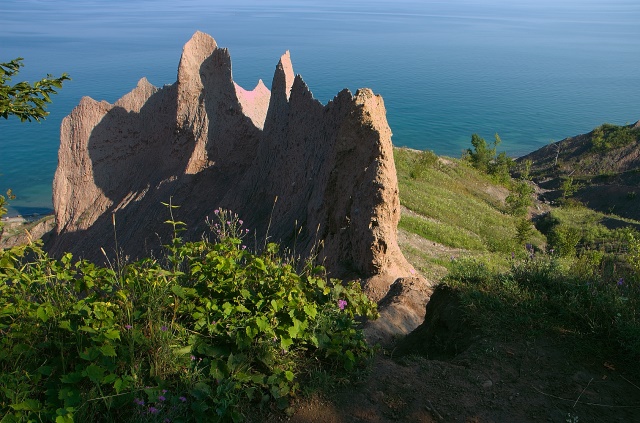 Chimney Bluffs I