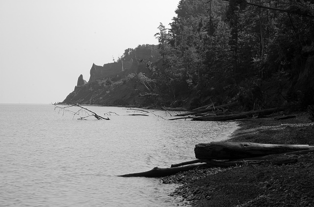 Chimney Bluffs Sunrise