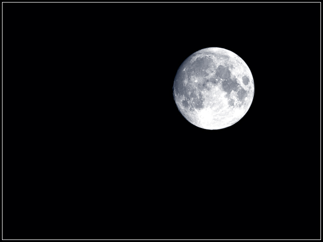 The moon