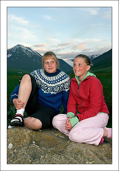 Ingibjörg and Hrafnhildur