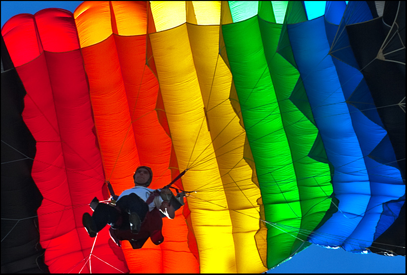 Rainbow closeup