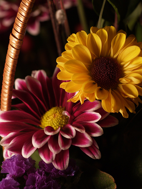 Flowers in a Basket