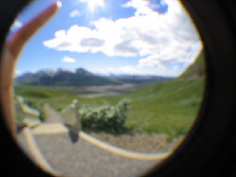 reverse fish eye