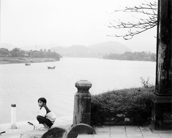 gazing upon the perfume river