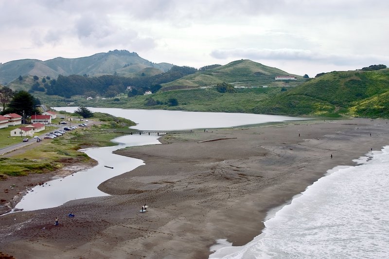 The Lagoon At Rodeo Beach