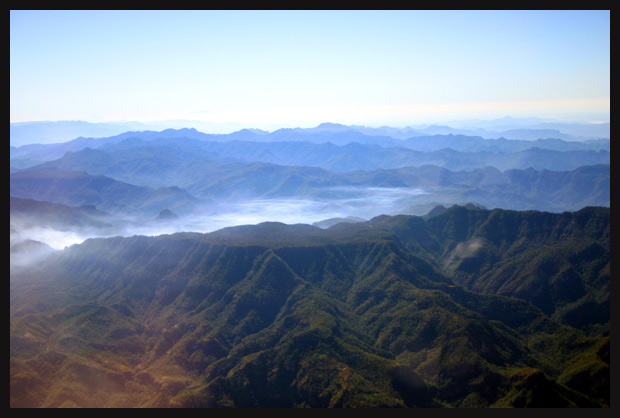 Mexico From Plane