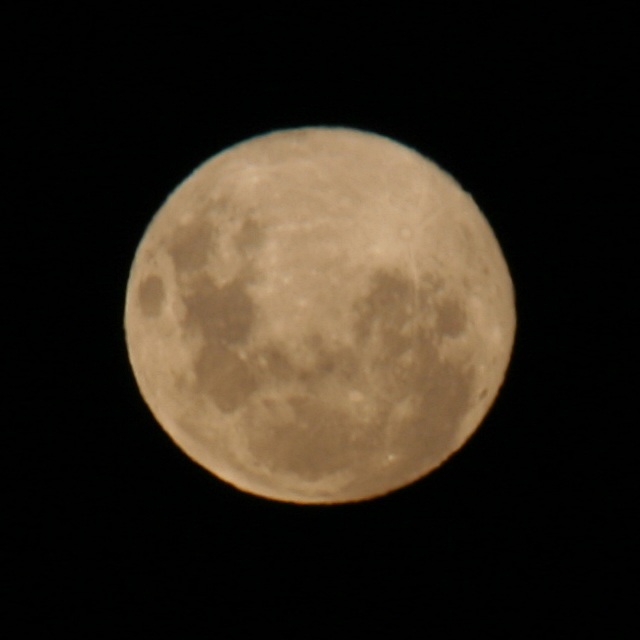 The Moon.