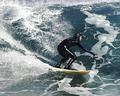 Surfer in Blue