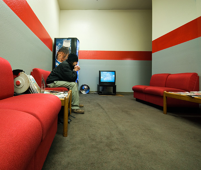 the waiting room