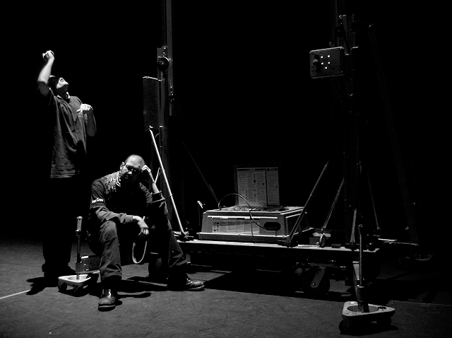 The director and the hand