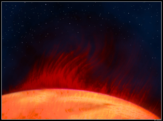 "Solar" flare