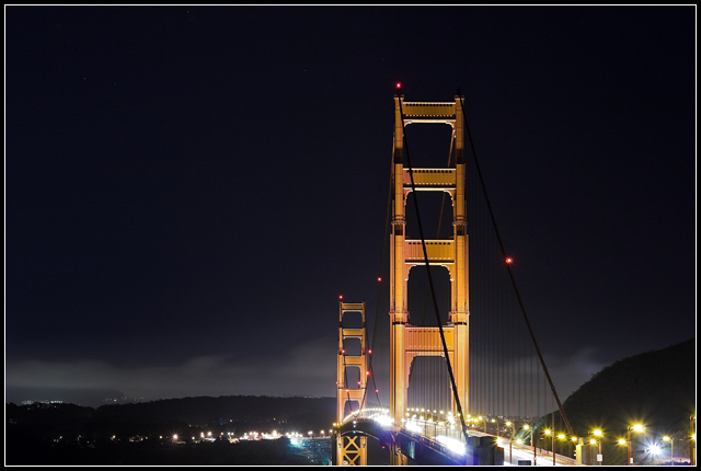 Golden Gate Bridge at Night