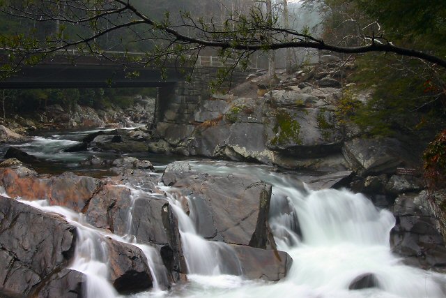 Bridge at Smokey Mountains