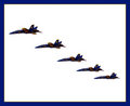 Blue Angles 5 flyby