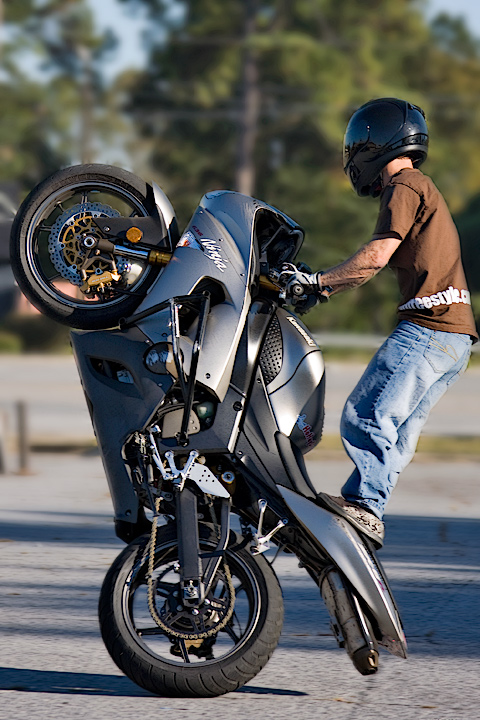 Standing Wheelie