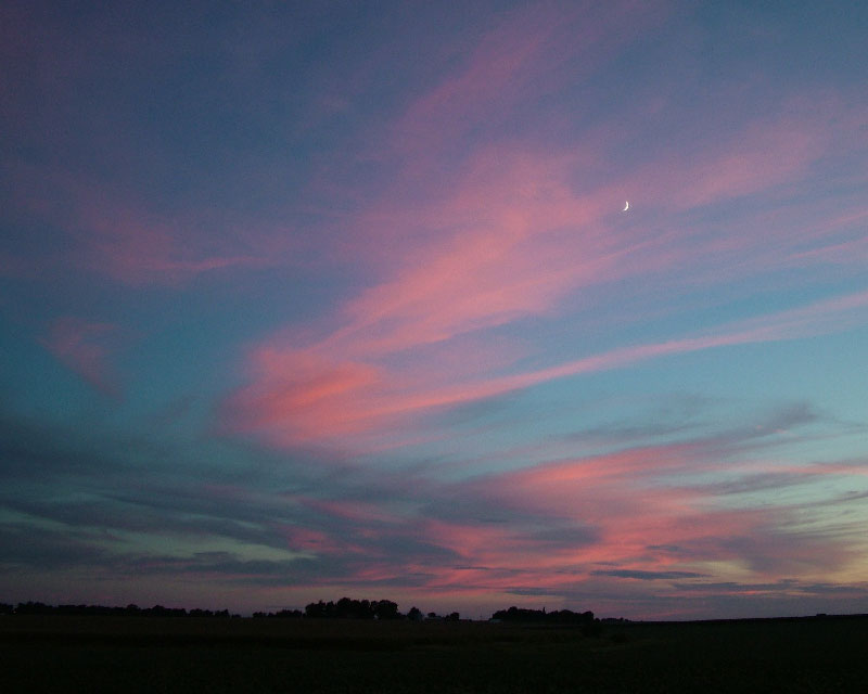 Sunset Moon