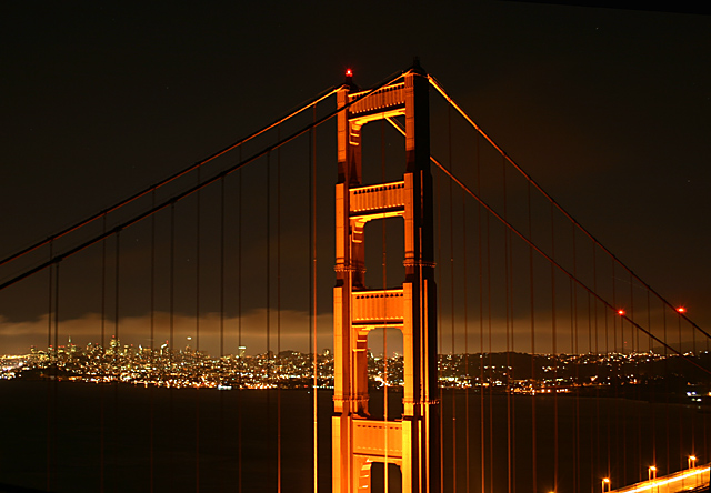 Golden Gate at Night