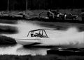 Waving Jet Boat