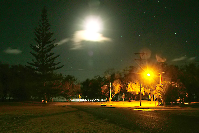 Moon Rise over Woodgate