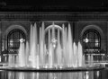 Union Station with Fountain at Night