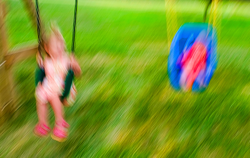 Swinging in Paint
