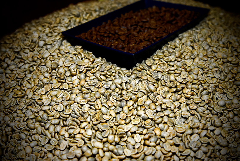 Unroasted & Roasted