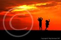 Celebrating Sunset, Jockeys Ridge (original portfolio image)