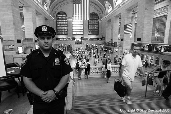 Officer Aviles, Grand Central Station
