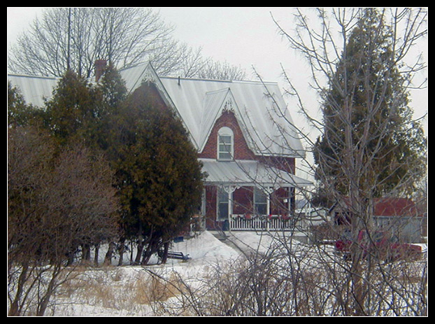 A Snowy House