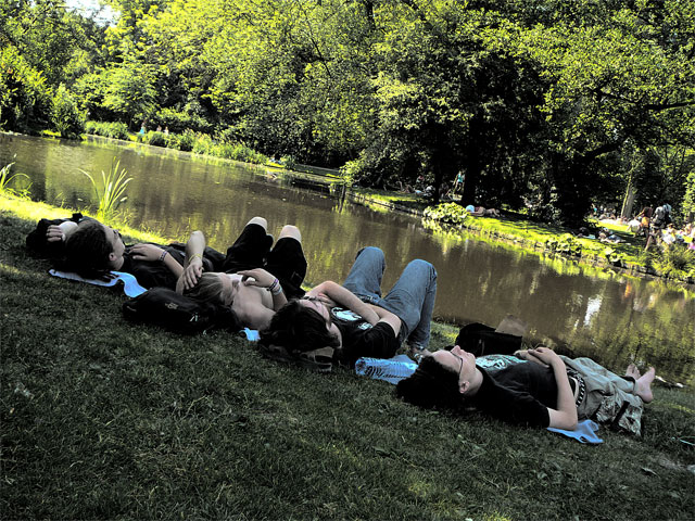 Saturday in the Park