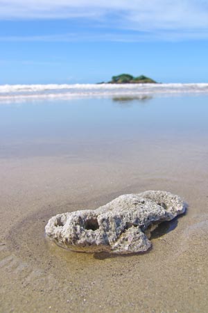 Deserted beach