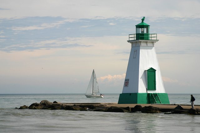 Sunday morning on The Pier