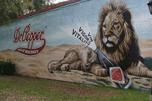 Dr. Pepper Sign, Old City Park