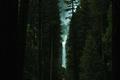 Yosemite Falls in Blue