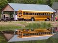 I'm talking bout the bus in the mirror