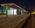 Clarksville Station at Night