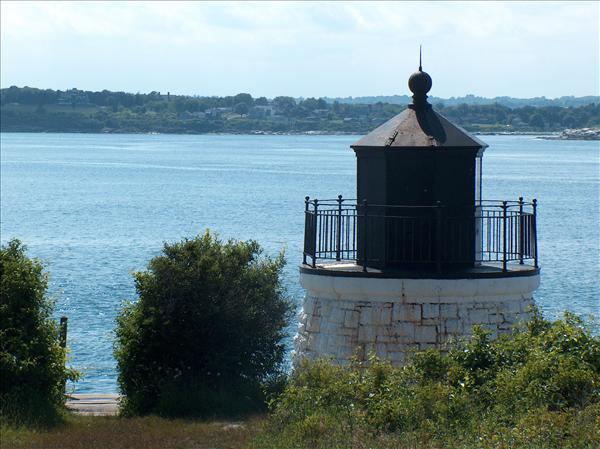 Castle Hill Light From Shore
