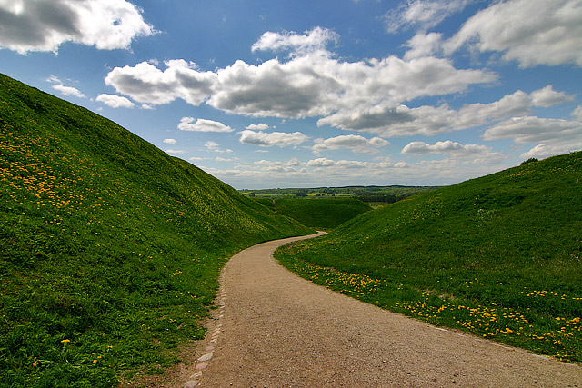 Castle Hills in Kernave