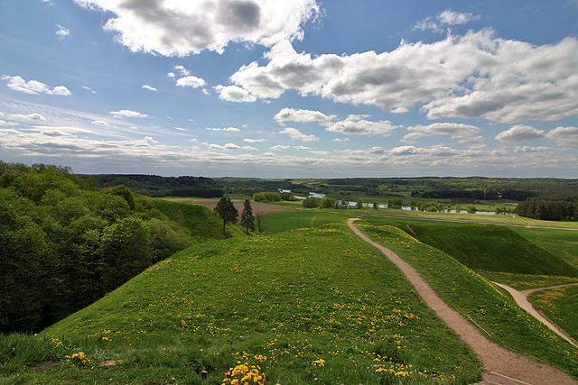Castle Hills in Kernave