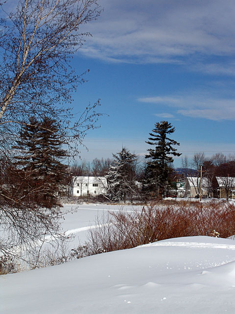 Conway Lake in Winter #2069
