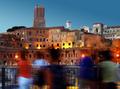 Twilight at Trajan's market