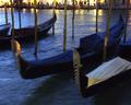 Gondolas in Venice