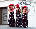Young flamenco dancers